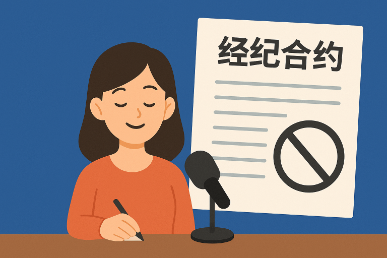 主播无对赌经纪合约